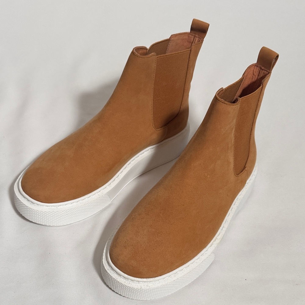 NWT J Slides Brown Ankle Booties
